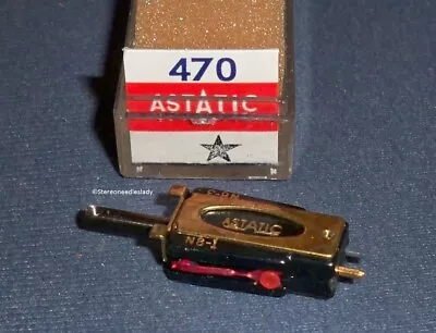 CARTRIDGE NEEDLE ASTATIC 470 For Vaco TO-45X TO-55X Magnavox 560288 EV 160 • $29.95