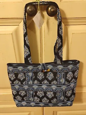 Vera Bradley Calypso Bag Purse $20 S&H $8 Blue Pattern • $20