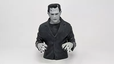 Frankenstein Universal Monsters Coin Bank Bust B & W Variant 2013 Diamond Select • $49.98