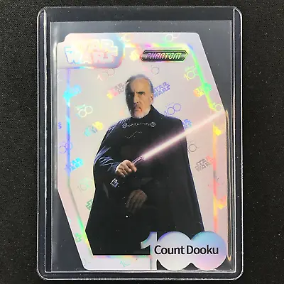 2023 Phantom Disney 100 Star Wars COUNT DOOKU D100 Die-Cut #25 • $19.99