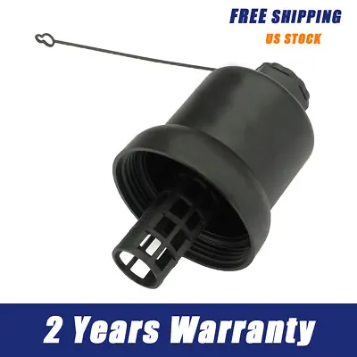 Oil Filter Housing Cover Cap For Audi A3 A4 VW Golf Jetta EOS Passat 06D115408B • $13.99