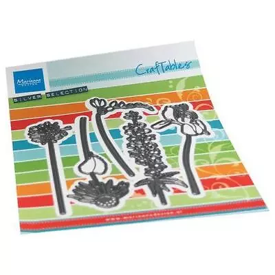 Marianne Design Craftables Cutting Dies - Fresh Flowers CR1529 • £13.49