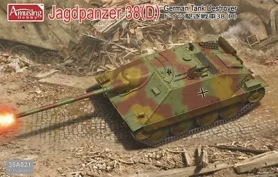 Amusing Hobby 35A021 1/35 German Tank Destroyer Jagdpanther 38(D) • $24.98