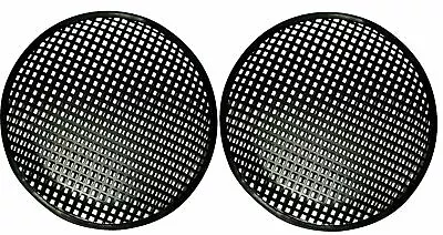 12 Inch Subwoofer Speaker Covers Waffle Mesh Grill Grille Protect Guard 2 Pair • $20.64