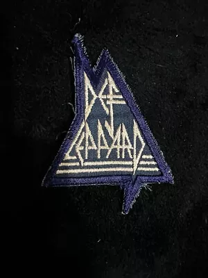 Vintage Def Leppard Logo Patch 1982  Sew-On  3  Heavy Metal  • $19.99