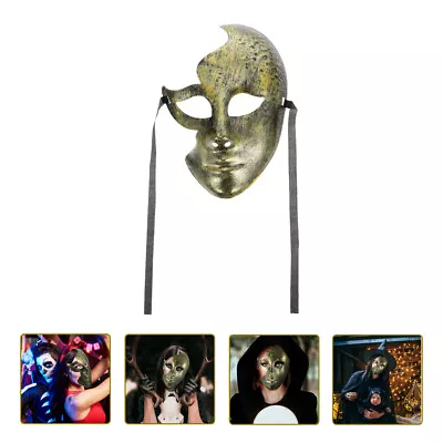  2 Pcs Egypt Warrior Mask Blank Masks To Decorate Antique Face • £9.55