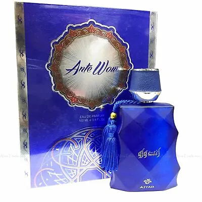 £9.99 • Buy Ante Wow By Ajyad Halal Floral Fruity Attar Fragrance EDP Spray Perfume 100ml