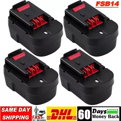 Pack For BLACK DECKER 14.4V Slide Battery HPB14 FIRESTORM FSB14 499936-34 A14 • $21