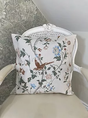 Handmade Cushion Cover -Laura Ashley Summer Palace Sage & Apricot Various Sizes • £20.95