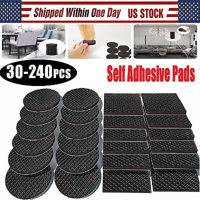 240Pcs Non-Slip Felt Pads For Furniture Floor Protectors Table Chair Feet Leg US • $21.99