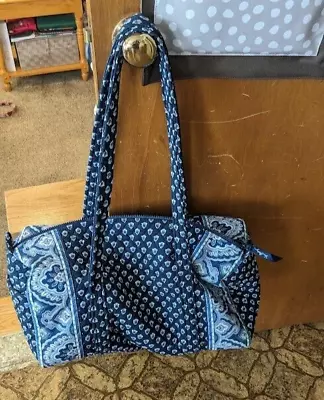 Vera Bradley Retired Pattern Nantucket Navy Small Duffel Bag • $2