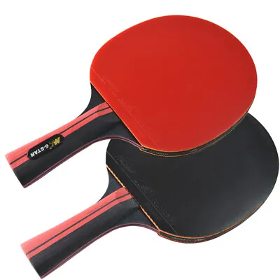 $45.89 • Buy 6-Star Professional Shakehand Longhand FL Table Tennis Ping Pong Racket 2 Bats