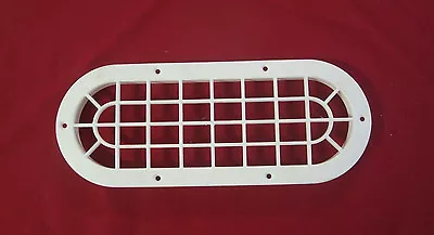 TH Marine Large White Vent Grill 11 1/2  X 4 1/2  P# CVGL-1FW • $7.95