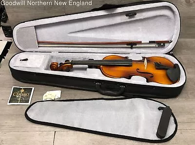 Mendini By Cecilio MV300 4/4 Violin String Musical Instrument Bundle W/Case • $36