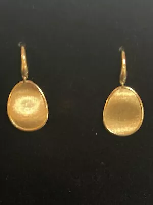Marco Bicego Lunaria Drop Earrings 18k Yellow Gold • $475