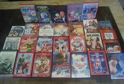 Christmas DVD Movie Collection- 50+ Titles Santa Clause Home Alone Scrooge  • £3.59