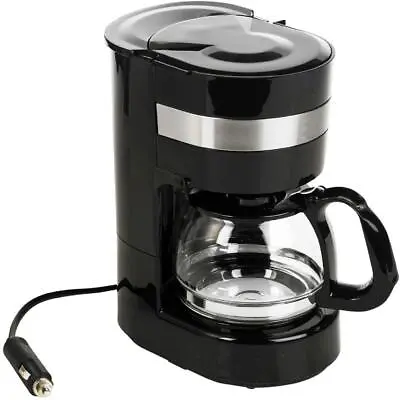 24V Truck Lorry Travel Coffee Machine Maker Kettle Camper Van 0.65L Serves 6 Cup • £16.95