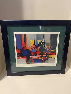 MARCEL MOULY  Nature Morte A La Guitare  1954 Hand Signed Lithograph. 16 Of 300 • $550