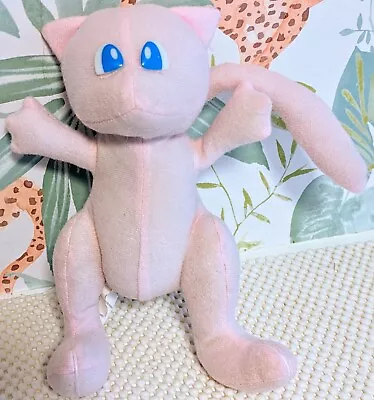 Pokemon Plush Mew Vintage Play By Play Nintendo Stuffed Pink Animal 1999 8  • $9