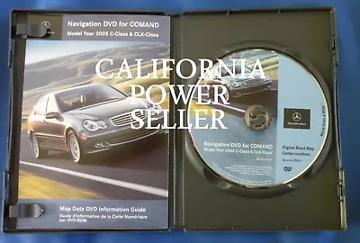 2005 Mercedes C230 C240 C320 C55 4Matic Coupe Sedan Wagon Navigation DVD Map • $34.88