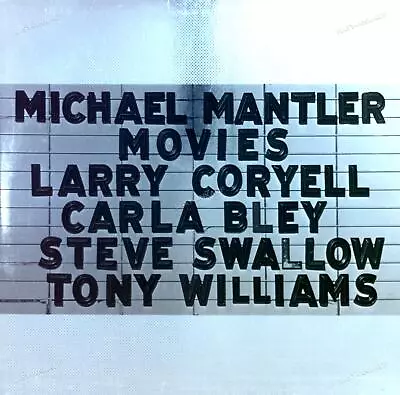 Michael Mantler - Movies LP (VG+/VG+) '* • $23.99