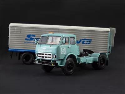 1/43 Model Start Scale Models MAZ-504A Tractor Truck With Semitrailer ALKA N12CH • $147.29