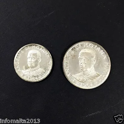 1964 Smom Knights Of Malta Original Silver Coin Set Lot Of 2 RARE • $120
