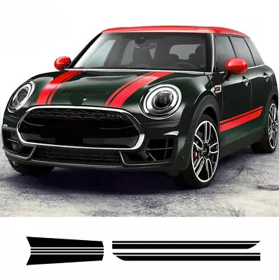 Hood Racing Stripe Car Sticker Side Door Decal For MINI Clubman F54 Cooper JCW  • $46.99