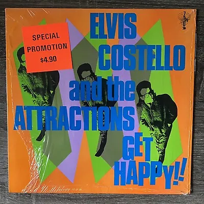 Elvis Costello~Get Happy (Promo) JC 36347 LP • $32.99