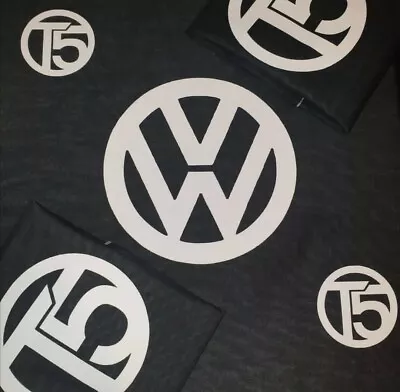 £33 • Buy Double Black Duvet Set With 2 Pillow Cases Can Choose Any Colour Logos You Like 
