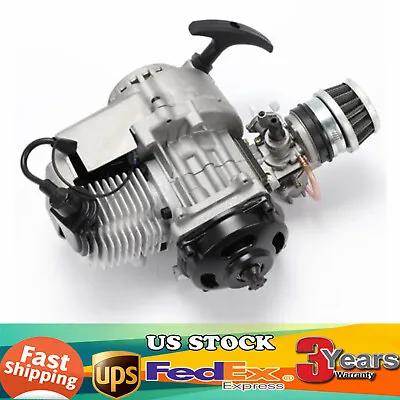 49CC 2Stroke Engine Motor Pull Start For Pocket Bike Mini Dirt Bike ATV Quad New • $67.45