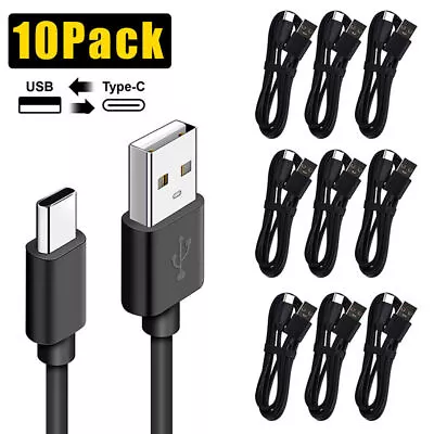 10x Lot Type C To USB-A Fast Charge Cable Cord Charging Quick Charger Wholesale • $15.99