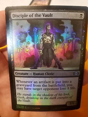 Mtg Disciple Of The Vault Foil Double Masters • $1.97