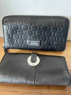 $30 • Buy Oroton Leather Wallet X 2 “ROCHE” -  Zip Around Plus Oroton Wallet