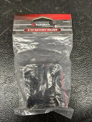 Radio Shack 2 C Battery Holder NEW! • $3.50