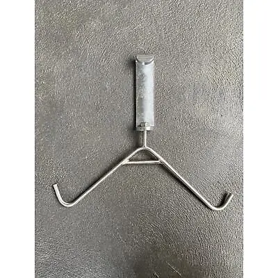 Butcher's Hunters Stainless Steel Gambrel And Skid - Sheep/ Lamb Hooks Hanging/ • $65