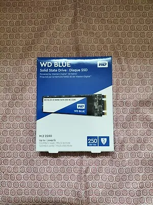 $1.25 • Buy Western Digital WD Blue 250GB 3D Nand Sata SSD M.2 2280