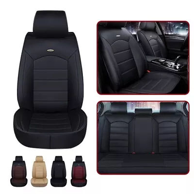 Car Seat Covers 5-Seats Set For Mazda Leather Protection Cushion Black M005 • $105