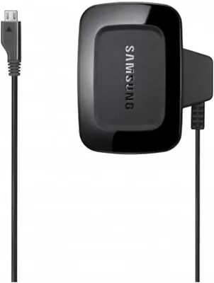 Samsung Mains Charger For Galaxy Phones S5 S4 S6 Edge S3 S2 J7 J5 J3 Uk 3 Pin Ad • £4.95