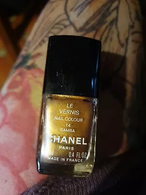 CHANEL Le Vernis SAMBA 14 Nail Colour  LTD Edition RARE Old-style Vintage  • £16