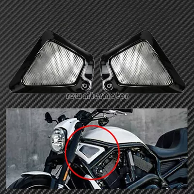 $39.89 • Buy Black Frame Neck Side Cover Guard Fit For Harley V-Rod VRSCD VRSCDX VRSCA VRSCB 