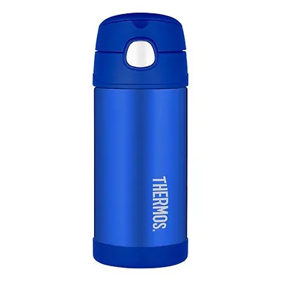 $24.90 • Buy 100% Genuine! THERMOS Funtainer 355ml Vacuum Insulated Beverage Bottle Blue!