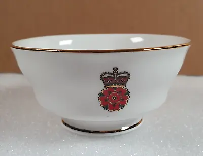 Queens Lancashire Regiment Bone China Sugar Bowl - British Army - Gift - QC • £16.89