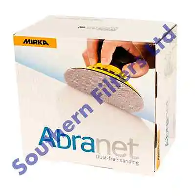 £40.32 • Buy Mirka Abranet 150mm (6 ) Sanding Discs - Box Of 50 - Mix Grit Available!!!!!!