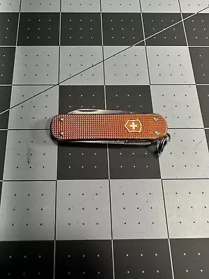 Victorinox Alox Classic SD Swiss Army Knives 58MM Orange 6388 • $27.65