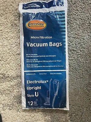 $7.99 • Buy 3 Bags For Electrolux Upright Vacuum Cleaner  STYLE U Opened Package Read!