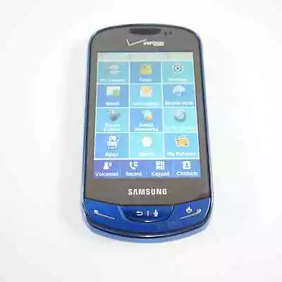 Samsung Brightside SCH-U380 Blue Verizon Slide Phone • $19.99