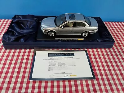 Maisto 1:18 Limited Edition Jaguar X-Type Vortex Platinum / Havoline • £27.99