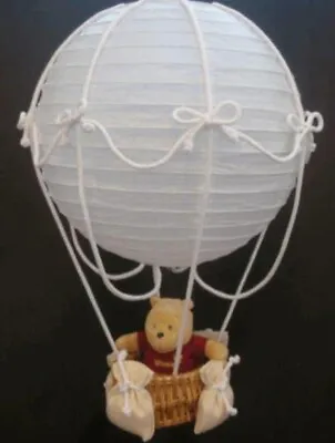 Baby’s Room Hot Air Balloon Lampshade / Mobile Nursery Disney • $48