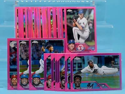 2023 Topps Chrome Parallel • You Pick SINGLES • Complete Your Set • $1.05